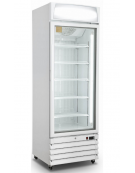 Frigo vetrina ventilato per bevande 1 porta - capacità 570 Lt - temperatura 0°C/+10°C - mm 670x650x1950h