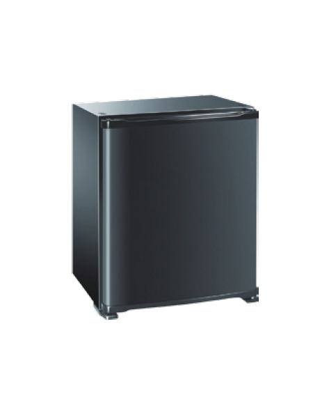 Minibar bibite a porta curva in ABS - 38 Lt., temp. +4°+8°C - mm 441x457x566h