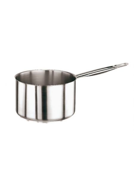 Padella inox-alluminio antiaderente 1 manico con fondo termodiffusore sandwich a tre strati -  Ø cm 28 -  h cm 5,5