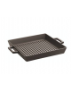 Padella grill in ghisa -  con 2 maniglie - cm 26x32 - 2,75 Litri - 6 pozioni di 4,50 Kg.