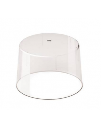 Cloche per raschia formaggi in plastica - ø 15,50 cm - h. 11,00 cm