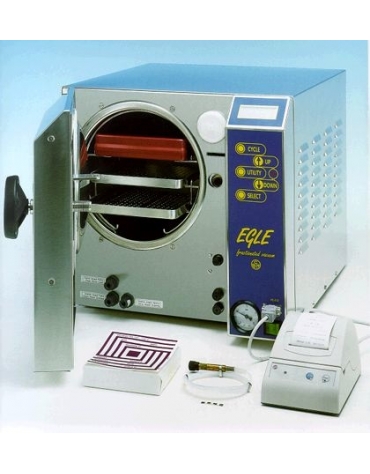 Autoclave a vapore vuoto frazionato elettronica da banco lt 15