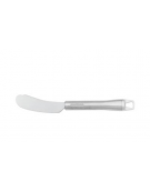 Coltello spalmaburro in acciaio inox 18/10 con manicatura in acciaio inox - lunghezza cm 21