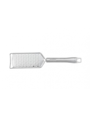 Grattugia in acciaio inox 18/10 con manicatura in acciaio inox - lunghezza cm 28,5