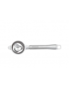 Separatore uova in acciaio inox 18/10 con manicatura in acciaio inox - lunghezza cm 22,5