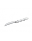 Coltello decora frutta in acciaio inox 18/10 con manicatura in acciaio inox - lunghezza cm 22,5