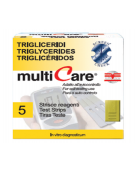 Strisce Trigliceridi - flacone da 25 strisce + 1 chip per lettore multiparametrico Multicare®