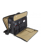 Borsa professionale medicale vuota, colore nero - 42 x 35 x 15 cm