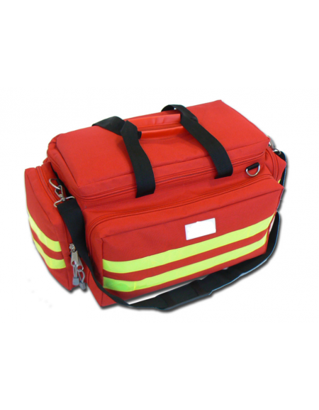 Borsa emergenza Smart in poliestere, vuota, colore rosso - 55 x 35 x h 32 cm