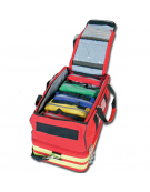 Borsa emergenza Life 2 in poliestere 600D con 5 borsette colorate - 47,5 x 33 x h 30 cm