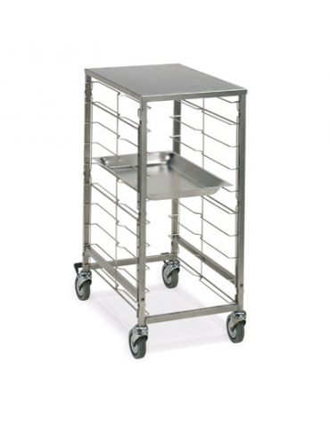 Carrello portateglie - Portata 9 teglie 2/1 GN