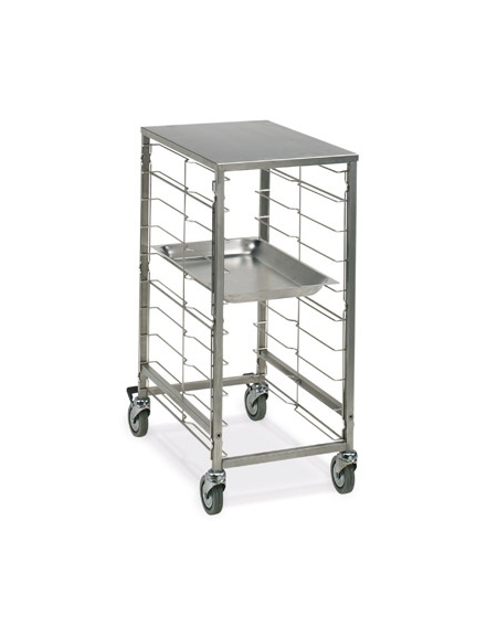 Carrello portateglie - Portata 9 teglie 2/1 GN