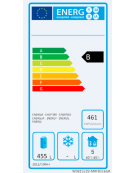 Armadio refrigerato ventilato inox AISI 304 - GN 2/1 - 1 porta - 670 litri - temp. -2°C/+8°C - mm L610xP635xH1540