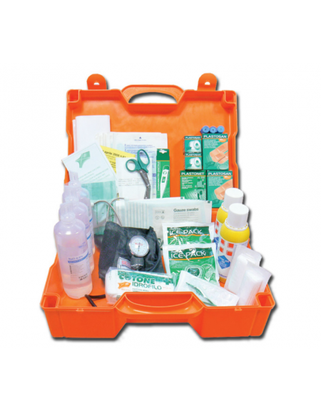 Valigetta in plastica vuota - per Kit Pronto Soccorso - mm 460 x 345 x 135h  