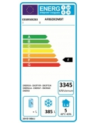 Armadio frigorifero congelatore inox  Lt.600  -18 -25°C