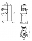 Impastatrice planetaria Litri 20 professionale