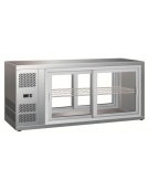 Vetrina refrigerata ventilata con porte scorrevoli da cm. 111x51,5x55,5h