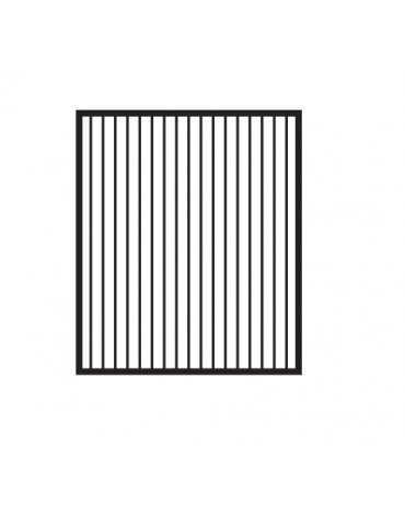 Fry top elettrico trifase-6,75kw da banco, piastra rigata cromata doppia  cm 59,5x45, r. temp. 50 a 300 °C - dim. 60x60x28h