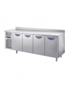 Tavolo refrigerato 4 Porte Dimensioni Cm.283x80x85h