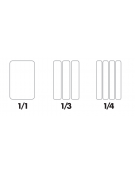 Cuocipasta a gas su mobile, 1 vasca cm 51,5x30,7x32,7h, capacità 40 lt., cesti esclusi  - cm 60x70,5x90h