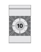 Piano di cottura in acciaio inox CrNi 18/10 AISI 304 a gas 1 fuoco - potenza gas: 10 kW - 8.600 kcal/h - cm 40x70,5x28h