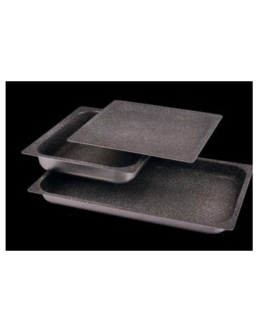 TEGLIE GASTRONORM ALLUMINIO LEGA 3003 ANTIADERENTE GN 1/1 mm 530x325x40