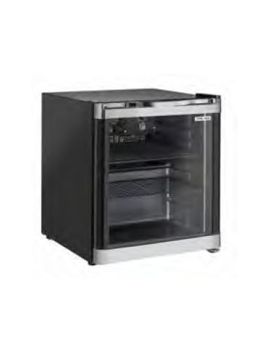 Minibar frigobar con porta in vetro da litri 40 cm 40,2x45,2x56h