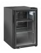 Minibar frigobar con porta in vetro da litri 50 cm 40,2x45,2x67h