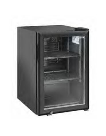 Minibar frigobar con porta in vetro da litri 50 cm 40,2x45,2x67h