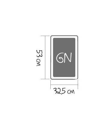 Armadi carrelli per vassoi/teglie GN 1/1 cm 53x32,5