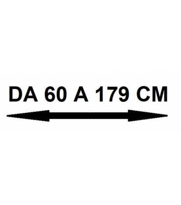 Da 60 a 179 cm