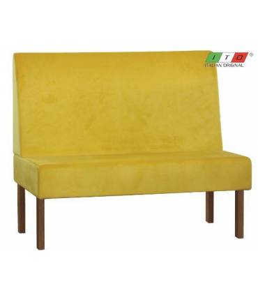 Panche con struttura in legno